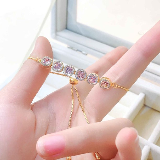 Pulsera de joyería con logo PAN S925 for mujer, pulseras con dijes, brazaletes de cuentas DIY, circonita cúbica 5A, regalos en capas de plata for ella