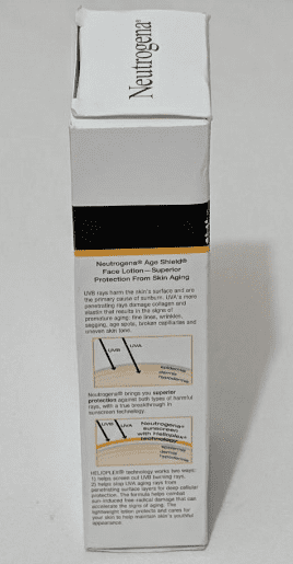 Neutrogena Age Shield Anti-Oxidant Face Lotion Sunscreen with Broad Spectrum SPF 70, Oil-Free & Non-Comedogenic Moisturizing Sunscreen to Prevent Signs of Aging, 3 fl. oz (Pack of 2)