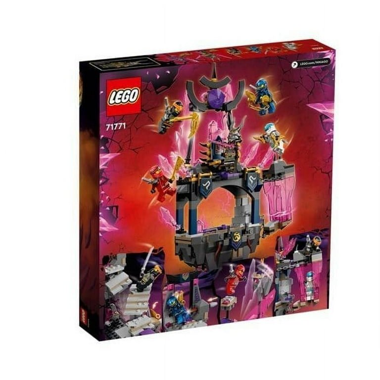 Lego Ninjago Crystal King Temple 71771 Set with Cole and