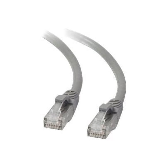 C2G 14ft Cat5e Snagless Unshielded (UTP) Ethernet Network Patch Cable - Gray