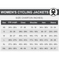 thumbnail image 4 of Women's Cycling Jackets Reflective Packable Running Jacket Windproof Water-Resistant for Hiking Biking with 6 Pockets Cold Weather (Iron Gray 2XL), 4 of 8