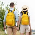thumbnail image 4 of Balery Yellow Lemon Mochila Clásica Impresa Básica para Viaje, Mochila Escolar Resistente al Agua, Mochila de Lona con Correas Ajustables-Small, 4 of 5