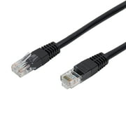 onn 7 CAT6 Networking Cable, Black