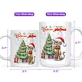 thumbnail image 4 of Merry Christmas and Happy New Year Santa Devon Rex Holiday Xmas Winter Mug Cat Lover Kitten Owner Gifts Coffee Tea Cup - 00024, 4 of 4