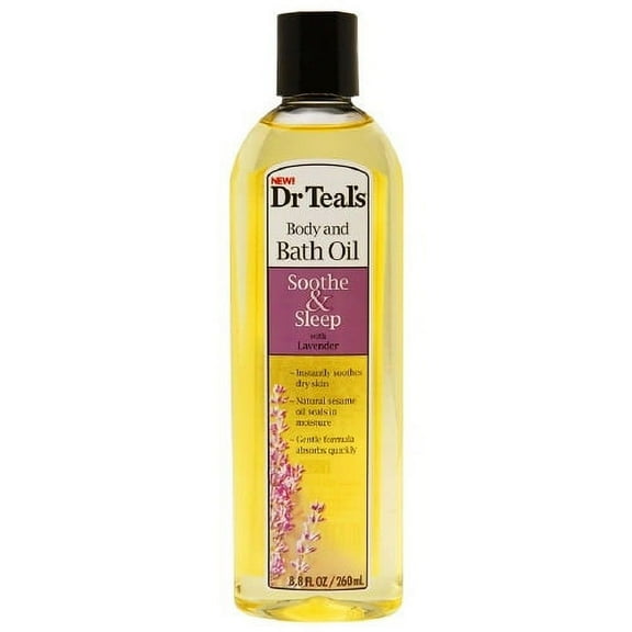 Dr. Teals Sooth And Sleep Body And Bath Oil With Lavender - 8.8 Oz