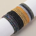 thumbnail image 3 of Top-kevin 18Pcs Colorful Bohemia Seed Beaded Bracelets Adjustable Stackable Rainbow Beaded Stretch Bracelet Multilayer Vaction Elastic Bracelet for Women, 3 of 10