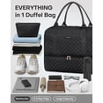 thumbnail image 2 of Bolsa de viaje HOTOR Weekender para mujer con compartimento para zapatos, 2 of 7