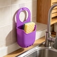 thumbnail image 1 of Kitchen Sink Faucet Hanging BagWaterproof Mesh Storage Basket Detachable-Drying Sink Organizer For Sponge BrushSoapDishcloth Kitchen Bathr, 1 of 6