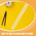 thumbnail image 3 of HEMOTON 5pcs Plastic Rulers Length Measuring Straight Ruler For Classroom Office Students Architecture Rulers Measuring Ruler Straight Ruler For Students, 3 of 8