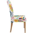 thumbnail image 3 of RYLABLUE Cute Bird Stretch Chair Cover Protector Seat Slipcover for Dining Room Hotel Wedding Party Set of 6, 3 of 5