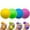 A, variant on Grip Ball Stress Relief Toy, Fingertip Ventilation Squeeze Fidget, Soft Elastic Sensory Therapy, Portable Anxiety Reduction Tool for Office School, Durable Relaxation Hand Exercise, ADHD Focus Aid