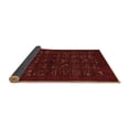 thumbnail image 2 of Ahgly Company Indoor Round Abstract Brown Contemporary Area Rugs, 4' Round, 2 of 4