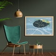 thumbnail image 2 of Saying Wall Art with Frame, Have a Nice Day Calligraphy on Bicycle Basket with Colorful Flowers, Printed Fabric Poster for Bathroom Living Room, 35" x 23", Pale Sky Blue Multicolor, by Ambesonne, 2 of 2