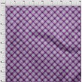 thumbnail image 4 of oneOone Polyester Spandex Fuschia Pink Fabric Check Dress Material Fabric Print Fabric By The Yard 56 Inch Wide, 4 of 4