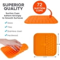 thumbnail image 5 of Lick Pad for Dog Cat Slower Feeder Licky Mat for Puppy Kitten Silicone Dispenser Pet Feeding Licking Mat Bathing Distraction Pad, 5 of 5