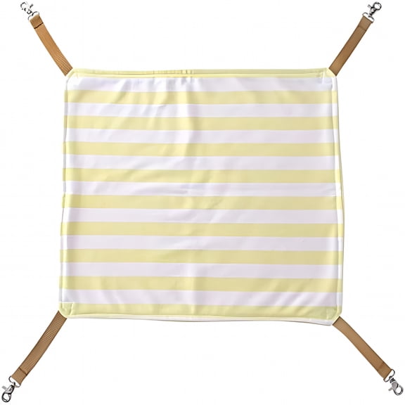 LAMIRO Stylish Pet Cat Hanging Bed Hammock, Large, Blue
