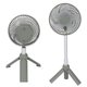 thumbnail image 5 of Ventilador Portátil De Mano, Suministro De Viento Súper Ancho, Soporte Retráctil, Cabezal De Agitación Automática, Ventilador De Escritorio Plegable Con Batería Recargable, 5 of 7