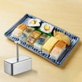 thumbnail image 2 of LQQBOX Musubi Mold Kit - Stainless Steel Onigiri Maker with Spam Slicer - Perfect for Grip Sushi - 1 Pcs, 2 of 7