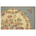 thumbnail image 5 of Home Furnishings Decorative Pillow Cover 18x18 in, Bouqet Floral Blue Couch Throw Pillows for Bed and Sofa, Tapestry Cushion Cases for Living Room, Soft European Cotton Jacquard Woven, 5 of 7