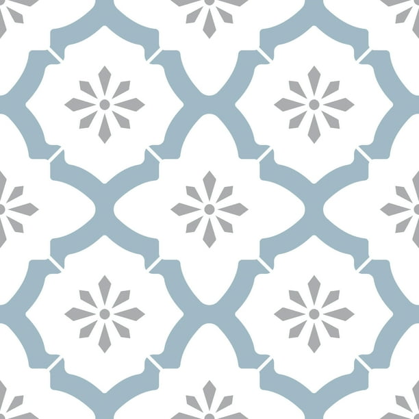 Floorpops Alfama 6 In X 6 In Peel And Stick Virgin Vinyl Floor Tiles Sample Walmart Com Walmart Com