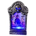 thumbnail image 3 of CoreLiving Halloween Decorations Glowing Tombstone Lamp for Halloween Decor Indoor Spooky Home Fireplace Mantel Table Centerpiece Night Light Display, 3 of 10