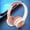 Pink, variant on Headset with Bluetooth – Around-Ear Gaming Headset Surround Sound Headphones With Noise Cancelling Microphone Bluetooth
