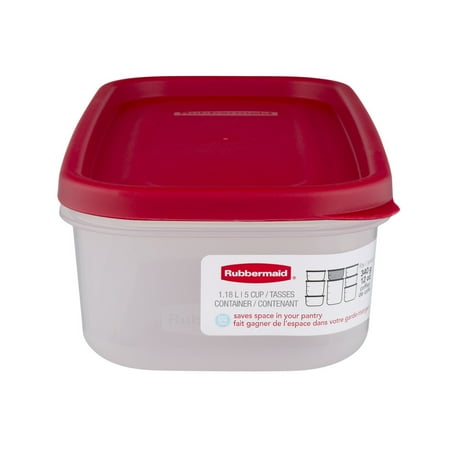 - Rubbermaid Modular Food Storage Canister, Racer Red