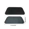 thumbnail image 2 of Bandeja de goteo para refrigerador, recipiente de silicona para refrigerador, recogedor de goteo cortable para dispensador de agua, 2 uds., 2 of 5