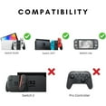 thumbnail image 2 of GeekShare Christmas Thumb Grip Caps Thumbstick Cover Soft Silicone Joystick Caps for Nintendo Switch/OLED Switch Lite 4PCS, 2 of 8