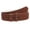 Brown, variant on 1 1/2" Snap On Suede Leather Belt Strap