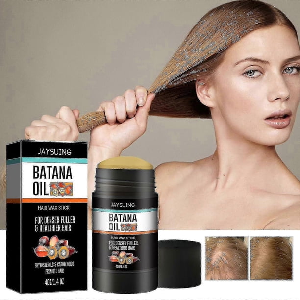 Jaysuing Batana hair wax stick styling, long-lasting styling for broken hair, fluffy and natural luster hair wax stick |