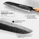 thumbnail image 3 of Cuchillo Santoku Hecef japonés de 7 pulgadas de acero de Damasco Forjado Ultraafilado, 3 of 10