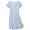P-GreenButterfly, variant on FEREMO Nightgowns for Women V Neck Casual Nightshirt Comfy Sleepshirt Flared Short Sleeve Sleepwear