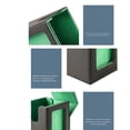 thumbnail image 4 of Game Card Storage Box - Holds 100+ Cards - Eco-Friendly PU Material, 50L Capacity - Suitable for Sports Cards & Game Cards - Protective Storage, 4 of 5