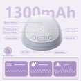 thumbnail image 4 of Extractor de leche portátil Momfree de 3 modos y 9 niveles con pantalla LED, 4 of 7