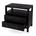 thumbnail image 5 of Butler Specialty Company Celine 2 Drawer Wood Wide Nightstand - Coffee, 5 of 8