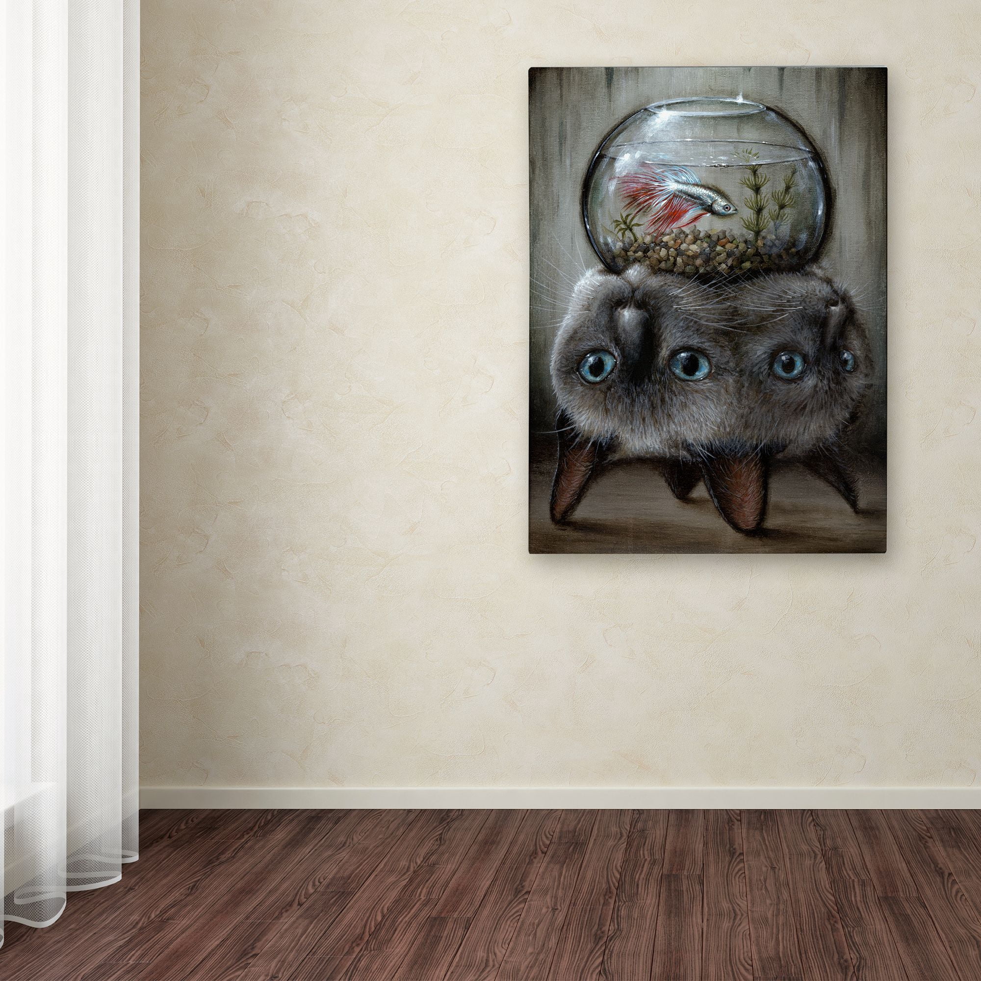Trademark Fine Art 'Risky Reservoir' Canvas Art by Jason Limon