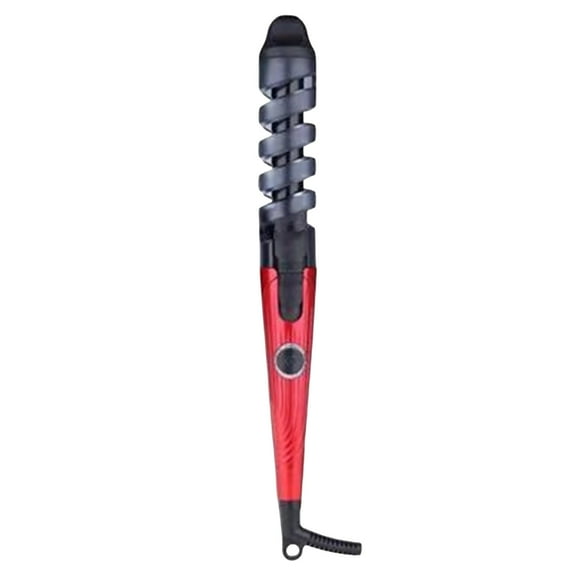 Cordless Automatic Curling Wand - Ceramic Technology, Negative Ion - Frizz-Free, Rechargeable - for Quick Styling, Travel