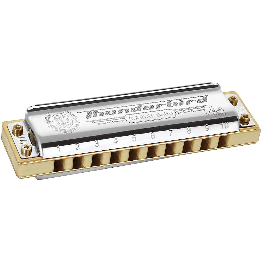 Hohner Marine Band Thunderbird Diatonic Harmonica - Key of LEb