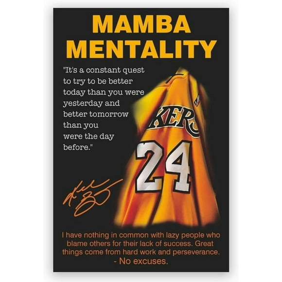 Motivational Quote Basketball Canvas Wall Art Inspirational Quotes Poster Jersey Art Poster for Living Room Bedroom Decoration 8x12in Unframed
