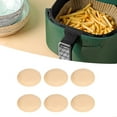 thumbnail image 4 of Revestimiento de Papel para Freidora Antiadherente Desechable, 50 Uds., Para Tienda de Postres, Cocina, Camping, Barbacoa, Papel de Aceite de Silicona de, 4 of 7