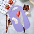 thumbnail image 4 of Wuztai Plastic Cutting Board Double Sided Non Slip, Dishwasher Safe Large Board with Easy Grip Handle for Meat Vegetables, Kitchen Cutting Board, 4 of 6