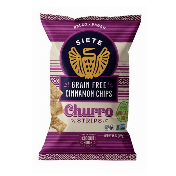 Siete Grain Free Churro Strips, 15 Ounce