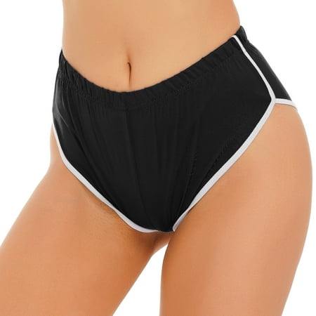 Nyeemya Women s Dolphin Shorts Athletic Sports Running Activewear Summer Hot Pants Yoga Sweatpants Black X-Large