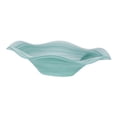 thumbnail image 3 of Frutero de cristal para centro de mesa, moderno, multiusos, elegante, para servir aperitivos Verde, 3 of 9