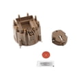 thumbnail image 1 of ACCEL Ignition Distributor Cap and Rotor Kit 8122 Clamp Down; HEI Style Posts; Tan, 1 of 17