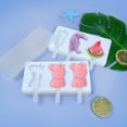 thumbnail image 3 of Jinsinto 5x 3D Ice Cream Molds Silicone Popsicle Molds, 3 of 5