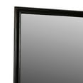 thumbnail image 2 of Benjara Umi 39 x 39 Dresser Mirror, ed Design Solid Wood Black Square Frame, 2 of 6