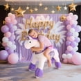 thumbnail image 2 of PonyCycle Ux306 de juguete Ride on Unicorn Horse, para niñas de 3 a 4 años, 2 of 9