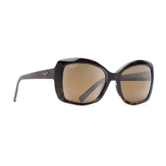 Maui Jim Orchid Tortoise Nylon Oversize Brown Women's Sunglasses H735-10P